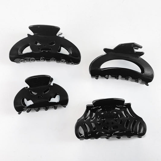 Beau - Halloween Black Cutout Claw Clip