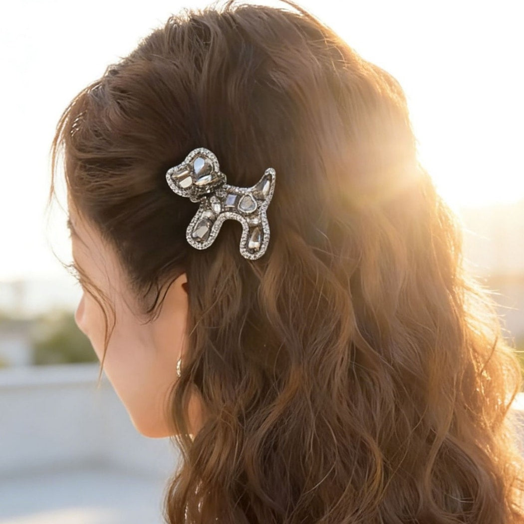 Beau - Sweet Style Sparkly Animal Shape Hair Clip