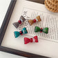 Beau - Glossy Acetate Fiber Bow Accent Hair Clip