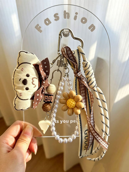 Keypus - Cute Fruit Pattern Bag Pendant Keychain