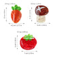 Beau - Cute Vegetable Shaped Hair Clips