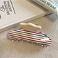 Beau - Colorful Striped Hair Clip