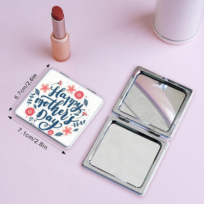 Mirroray - Mother's Day Print Portable Compact Mirror