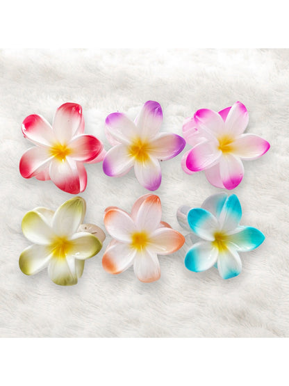 Beau - Sweet Style Five Petal Flower Hair Claw Clip