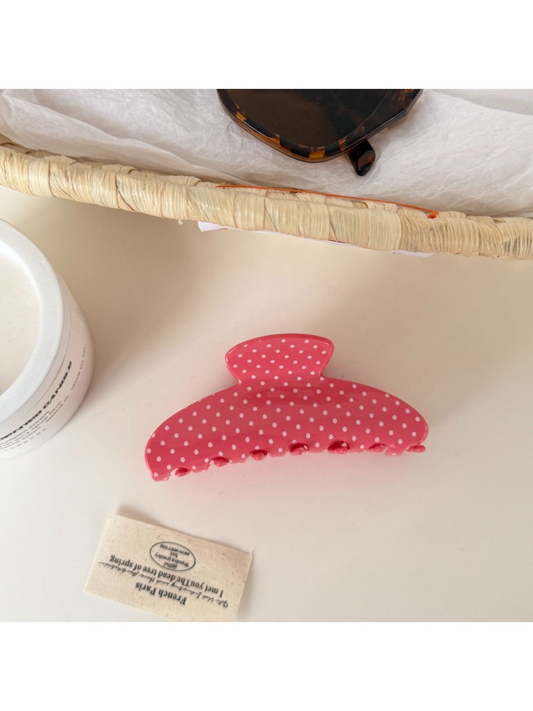 Beau - Sweet Style Polka Dot Hair Claw Clip