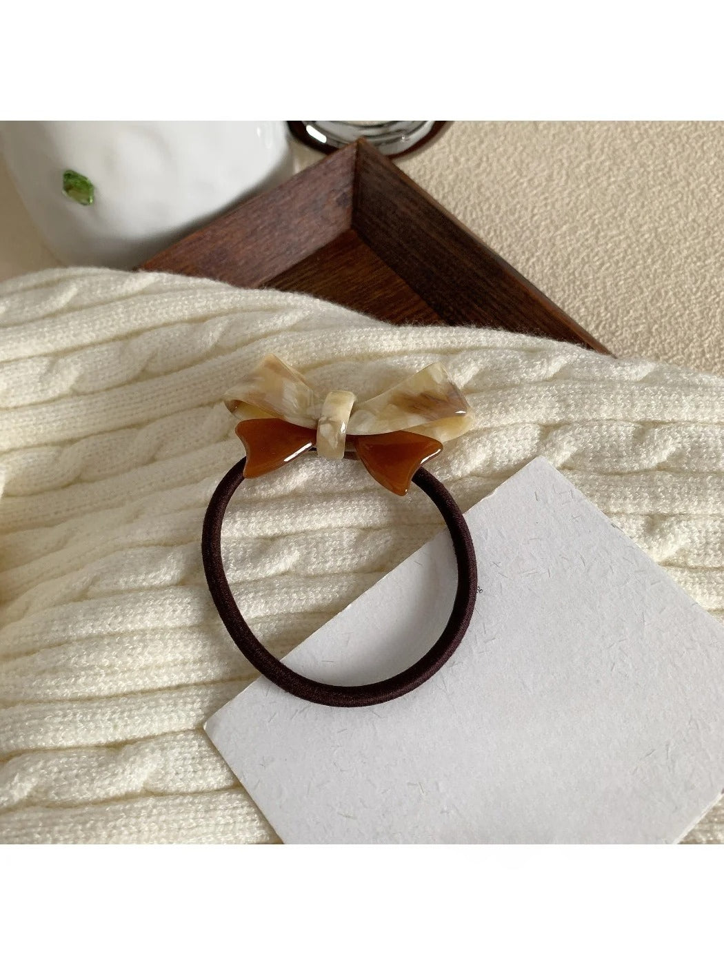 Gifty - Two-Tone Bow Hair Tie
