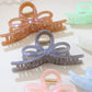 Beau - Pearlescent Bow-Shaped Hair Clip