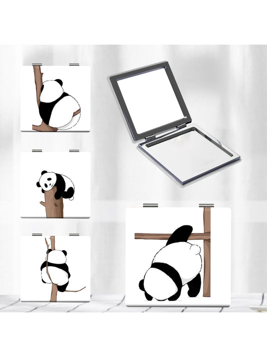 Mirroray - Cute Panda Foldable Portable Makeup Mirror