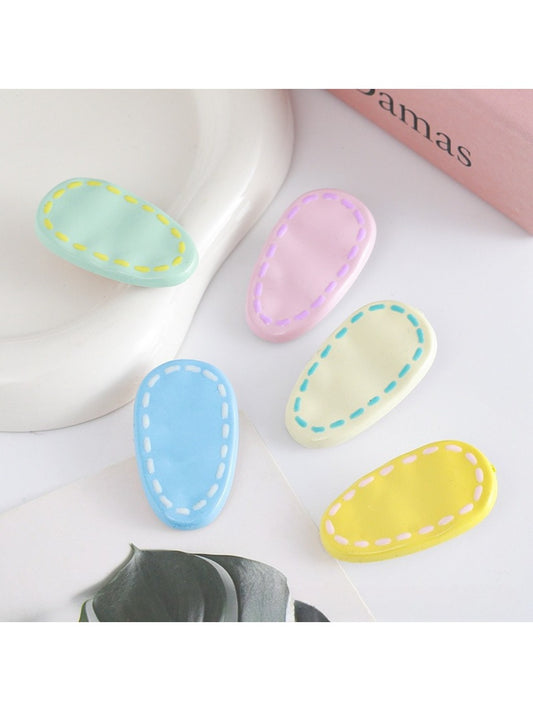 Beau - Spring Summer Oval Hair Clip