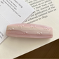 Beau - Bow Detail Acetate Spring Hair Clip