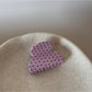 Beau - Semi-Circular Polka Dot Acetate Claw Clip