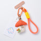 Keypus - Cute Mushroom House Keychain
