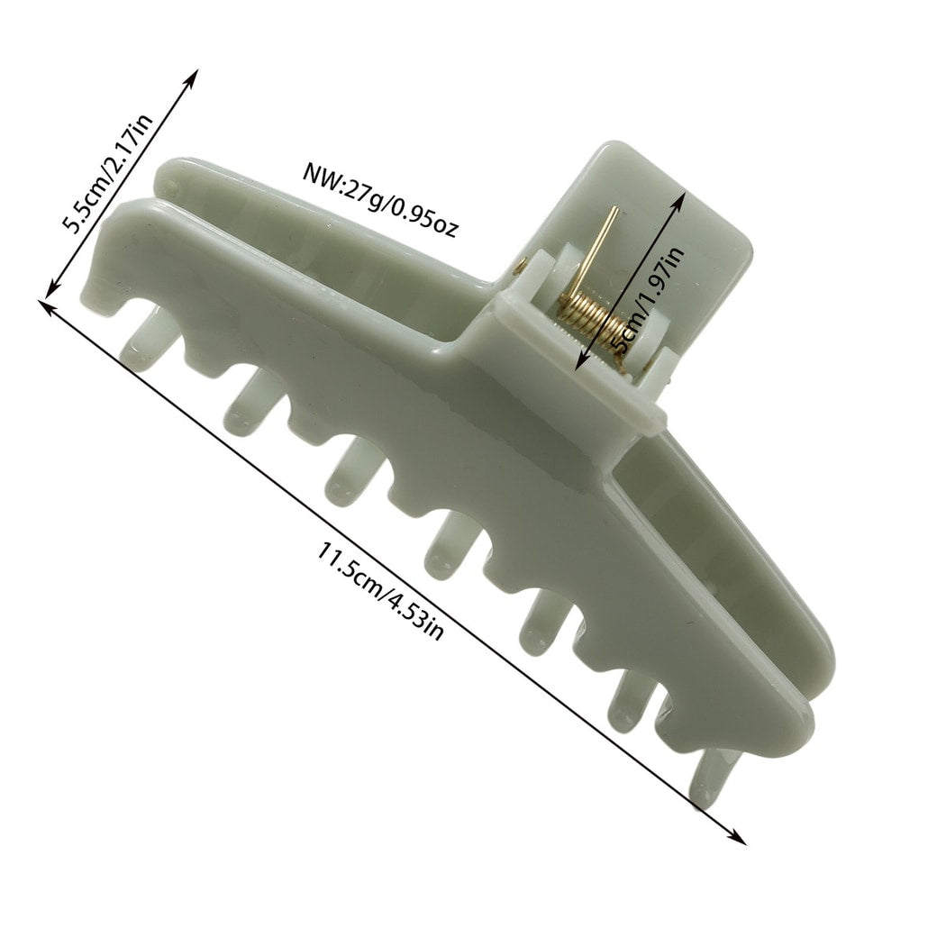 Beau - Women's T Shaped PS Alloy Claw Hair Clip