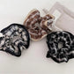 Gifty - Checkered Fabric Hair Scrunchie