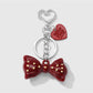 Keypus - Y2K Acrylic Bow and Mirror Charm Keychain