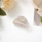 Beau - Macaron Openwork Half Moon Claw Clip