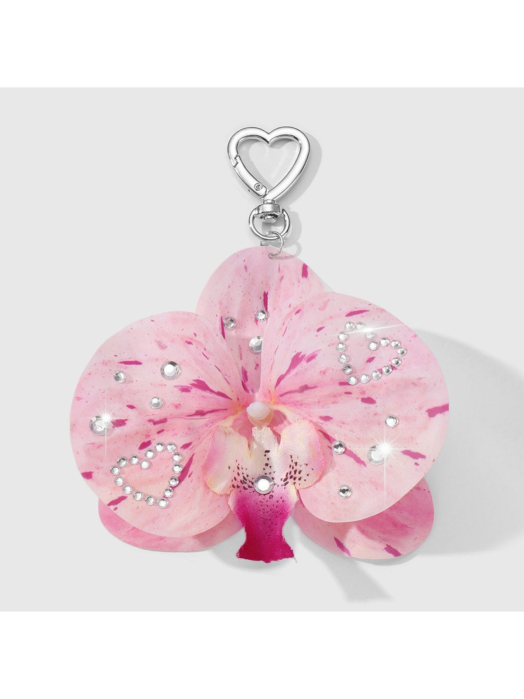 Keypus - Y2K Style Orchid Decorative Bag Charm Keychain