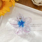 Beau - Glitter Flower Shaped Sweet Claw Clip