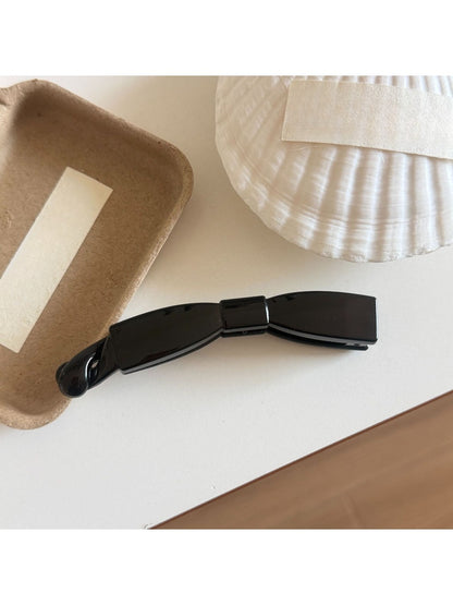 Beau - Elegant Bow Bar-Shaped Hair Clip