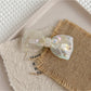 Beau - Marbled Acetate Bow Spring Hair Clip