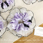 Gifty - Purple Lace Polka Dot Hair Ties