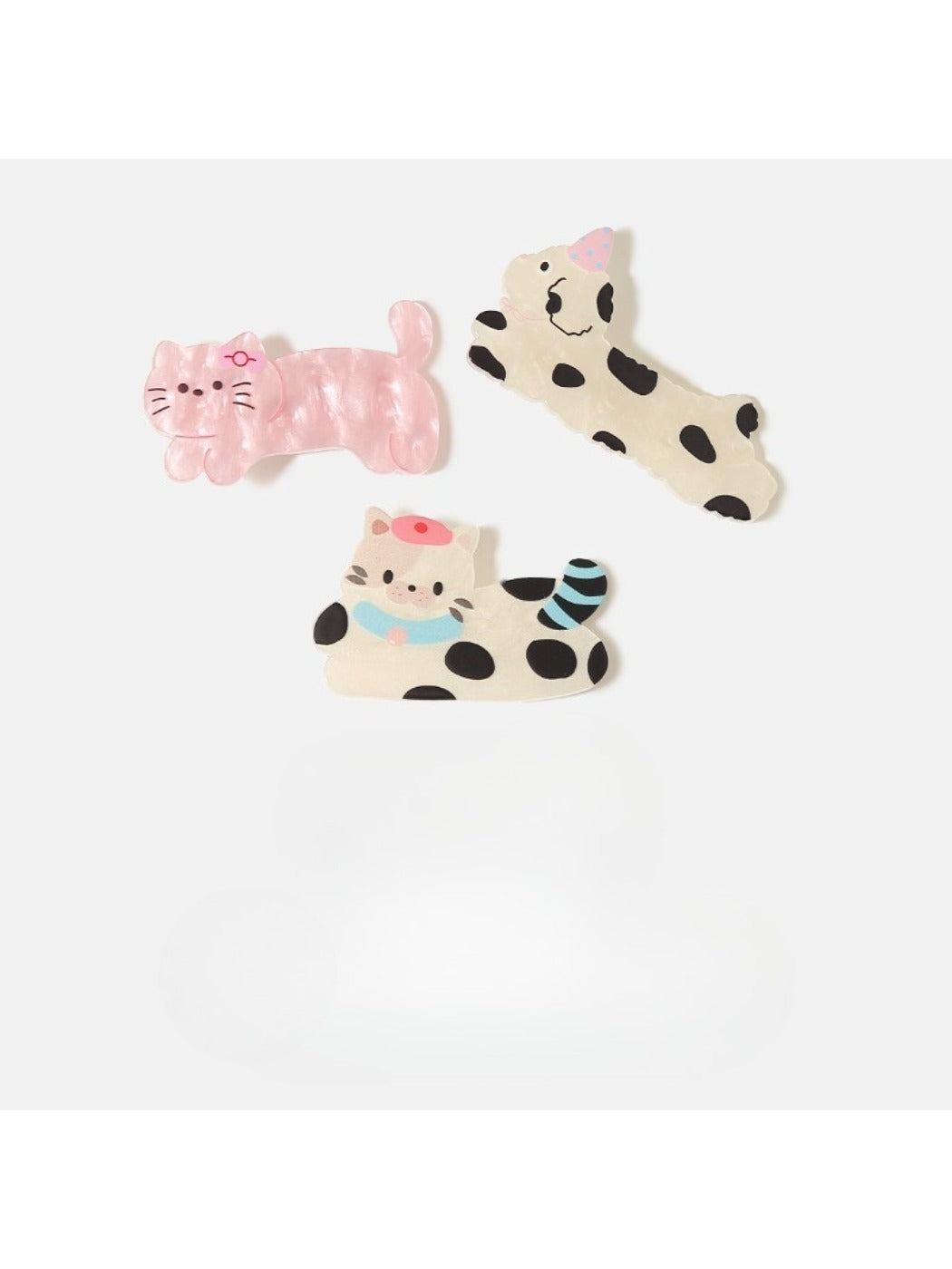 Beau - Cute Cat Dog Shape Hair Clips