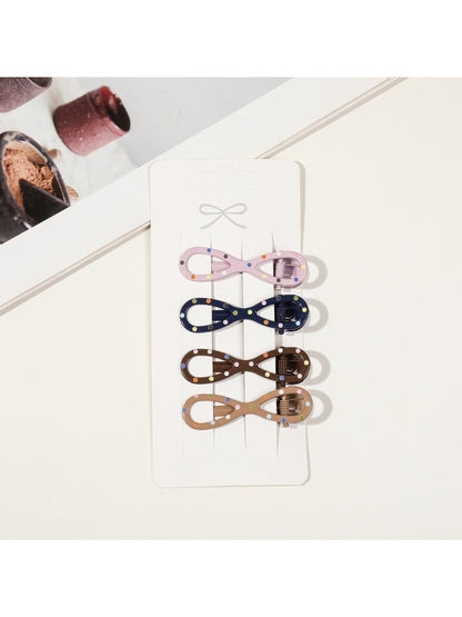 Beau - Cute Geometric Hair Clip Set