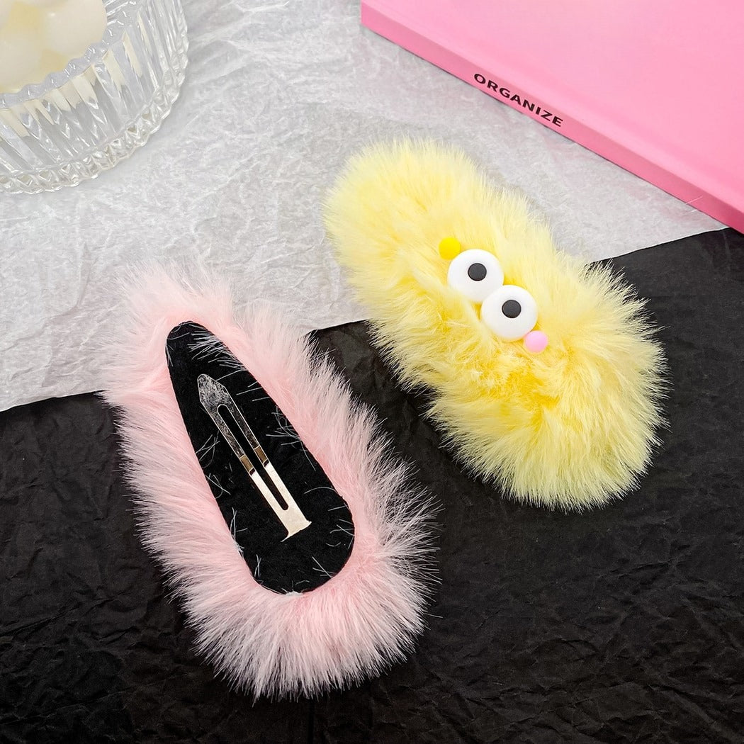 Beau - Funny Cartoon Plush Hair Clip