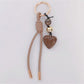 Keypus - Exquisite Heart Pendant Keychain