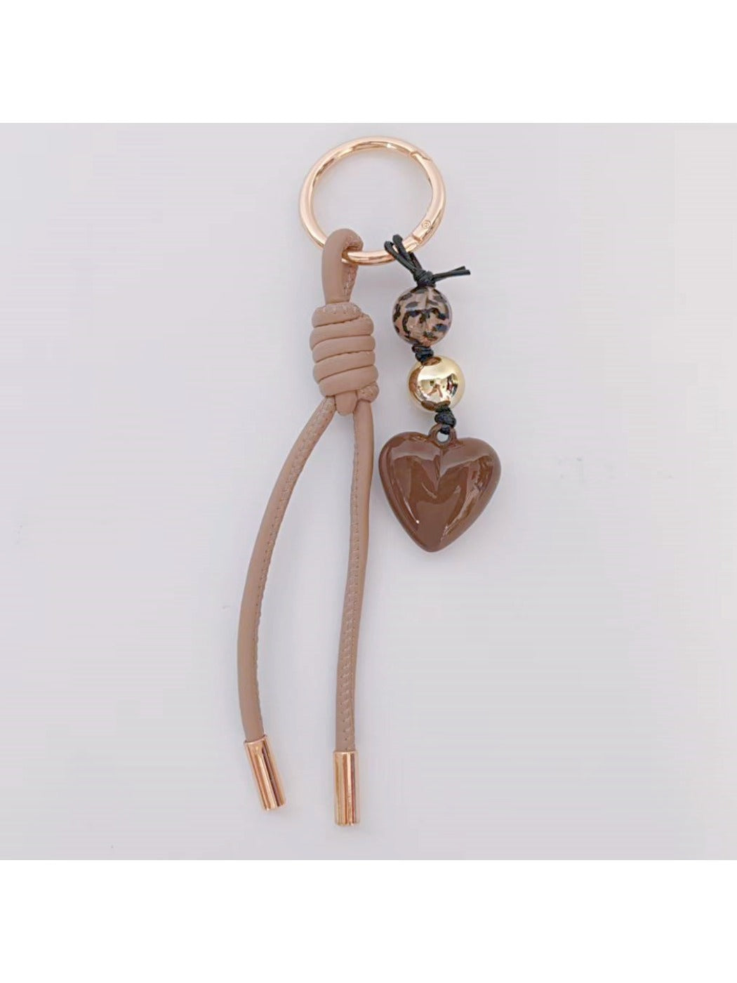 Keypus - Exquisite Heart Pendant Keychain