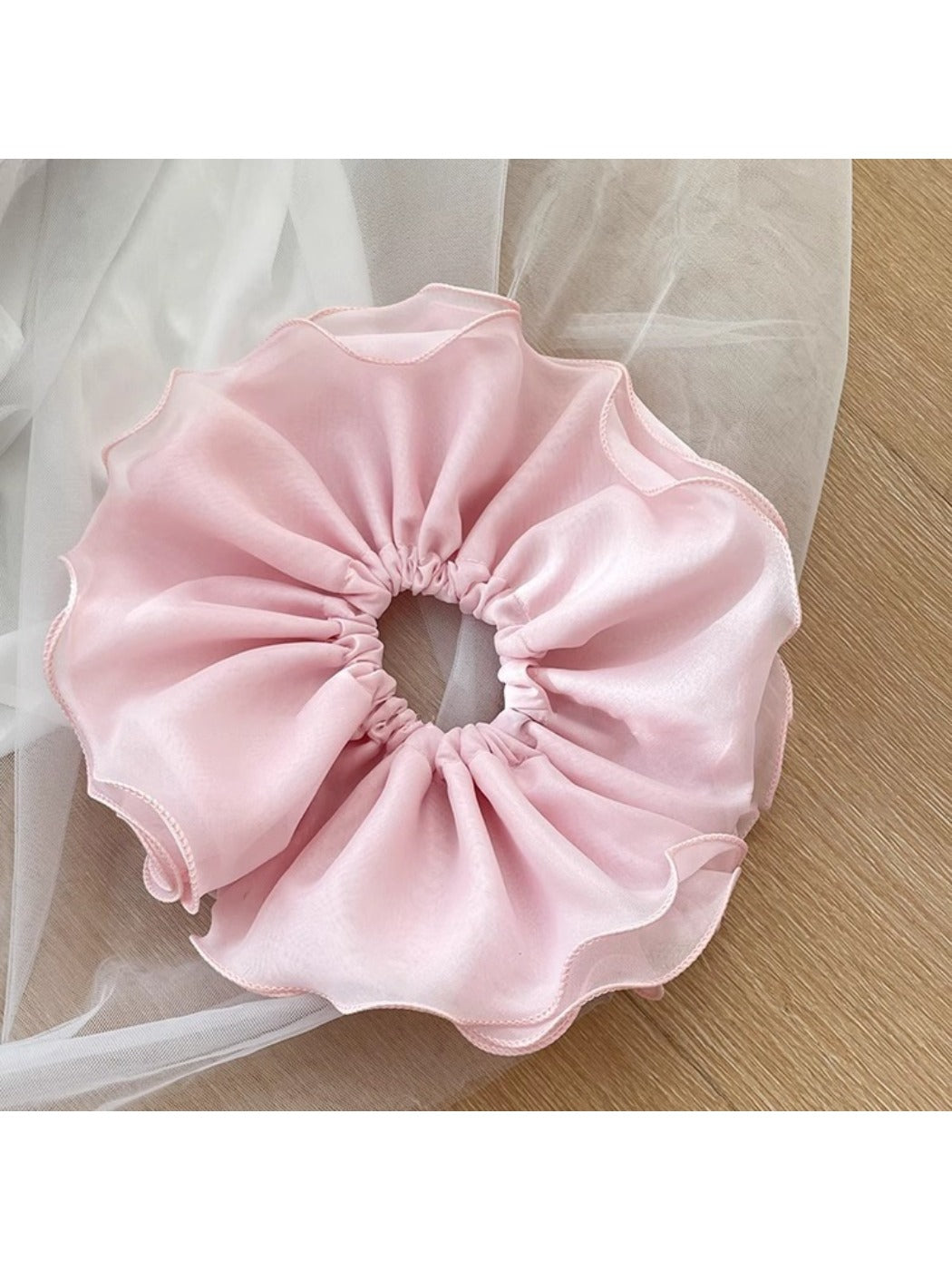 Gifty - Sweet Mesh Chiffon Scrunchie