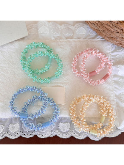Gifty - Lace Inspired Polyester Round Design Hair Tie