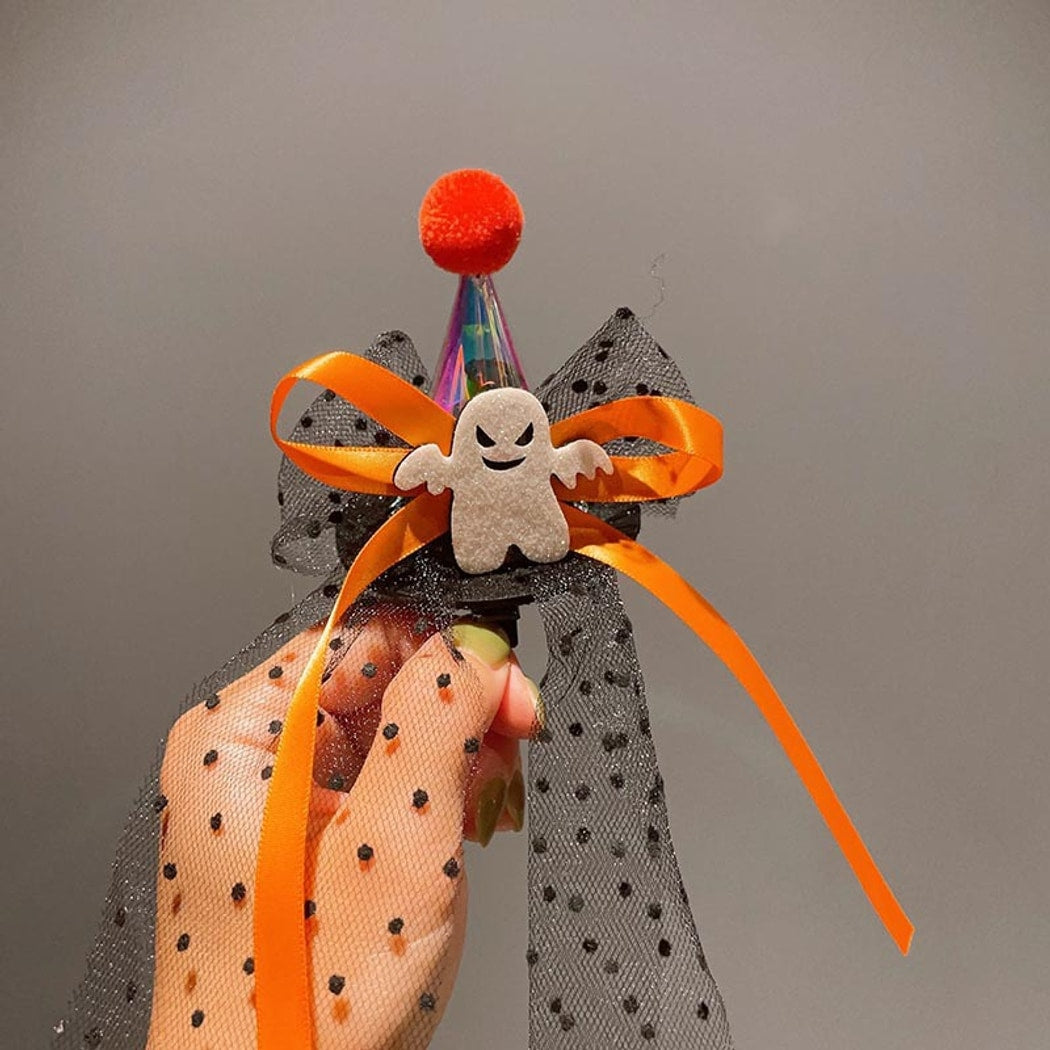 Gifty - Dark Style Halloween Bat Bow Hat Hair Clip