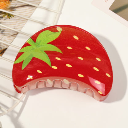 Beau - Cute Fruit Pattern Hair Claw Clip