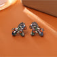 Earedge - Colorful Pony Earrings and Necklace