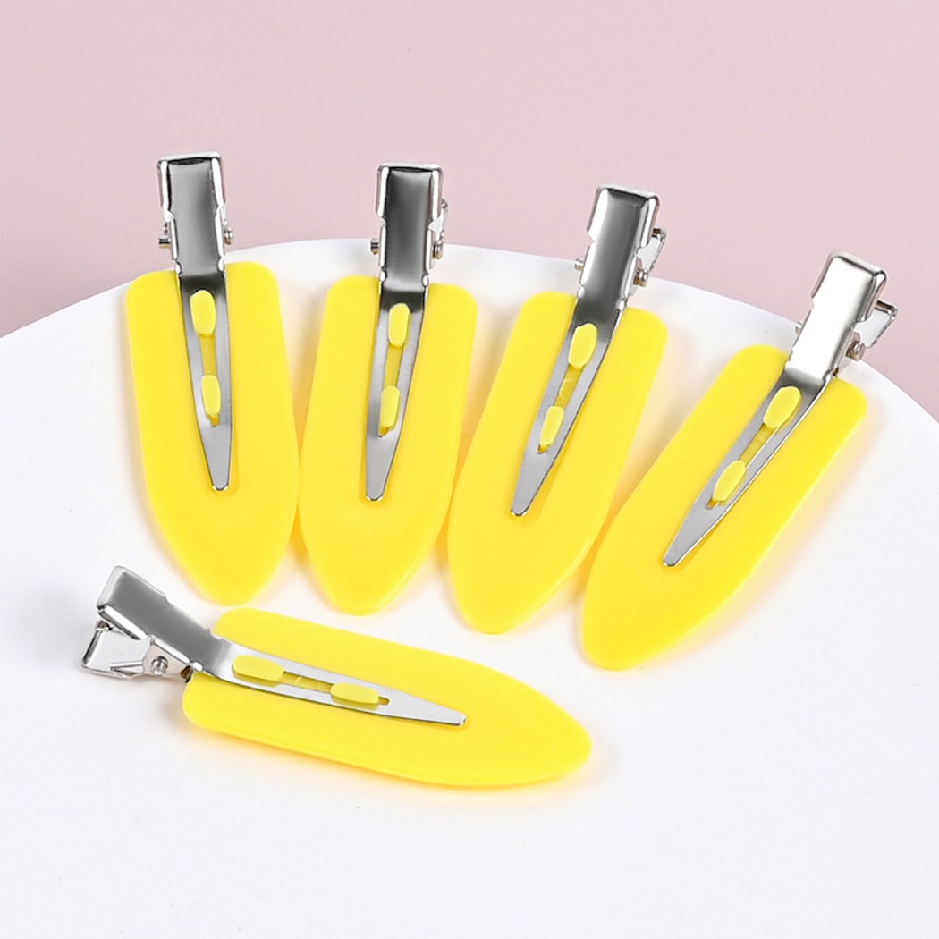 Beau - Candy Color Solid Color Creaseless Hair Clip