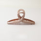 Beau - Pink Geometric Shape Claw Clip