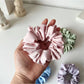 Gifty - Solid Color Polyester Satin Look Scrunchie
