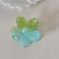 Beau - Glossy Gradient Starfish and Flower Claw Clip