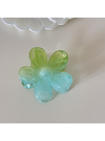 Beau - Glossy Gradient Starfish and Flower Claw Clip