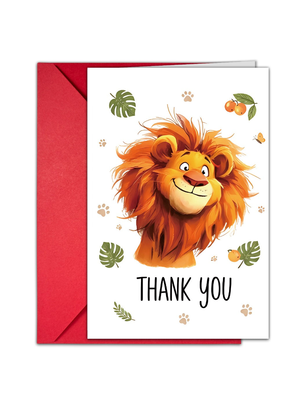 Carduria - Sweet Animal Pattern Greeting Card