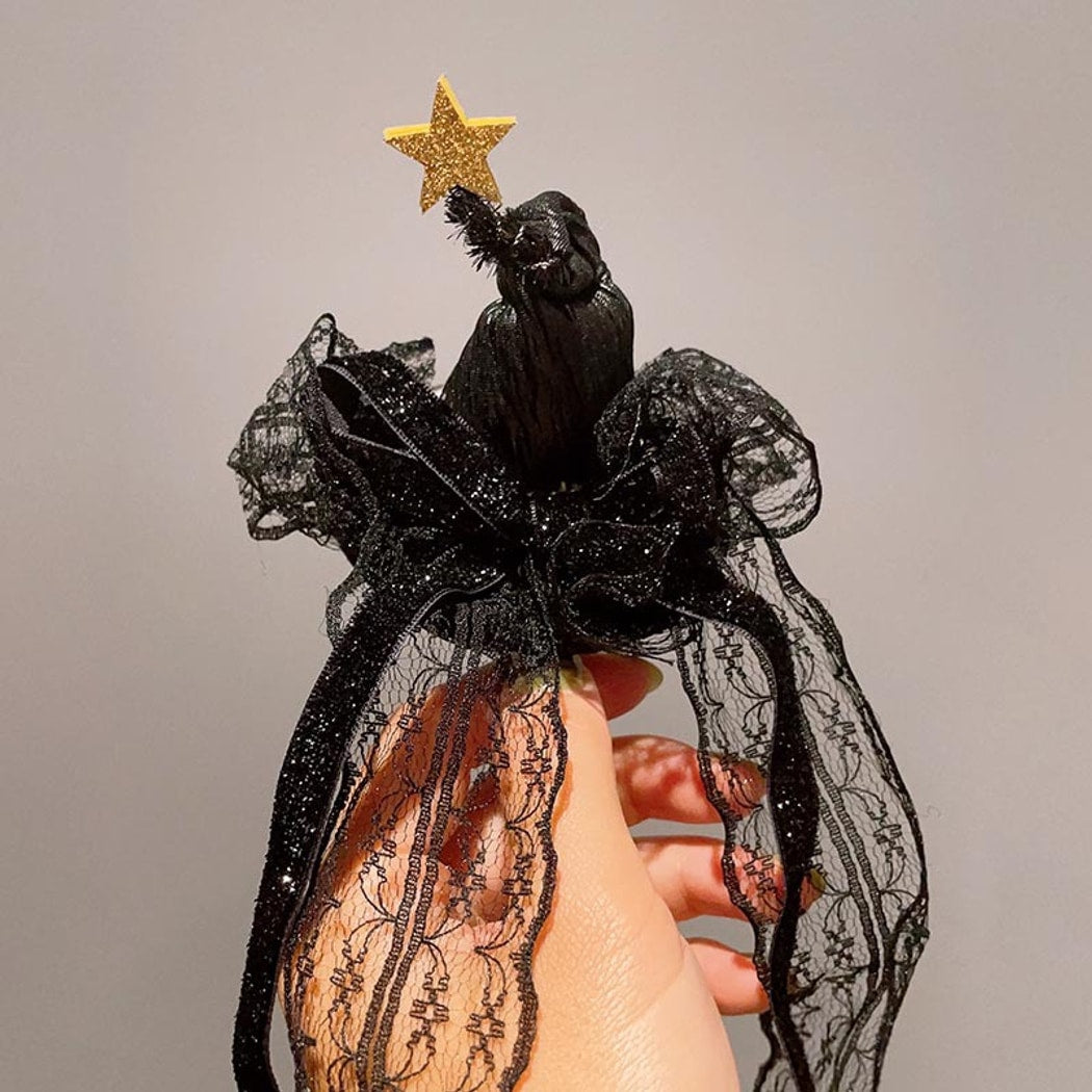Gifty - Dark Style Halloween Bat Bow Hat Hair Clip