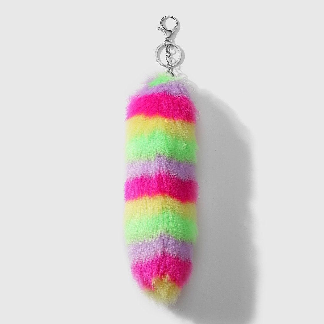 Keypus - Y2K Style Plush Tail Cute Keychain