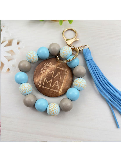 Keypus - Stylish Floral Tassel Keychain