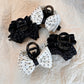 Beau - Polka Dot Bow Plastic Claw Clip
