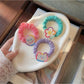 Gifty - Cute Acrylic Bear Smiley Flower Hair Tie