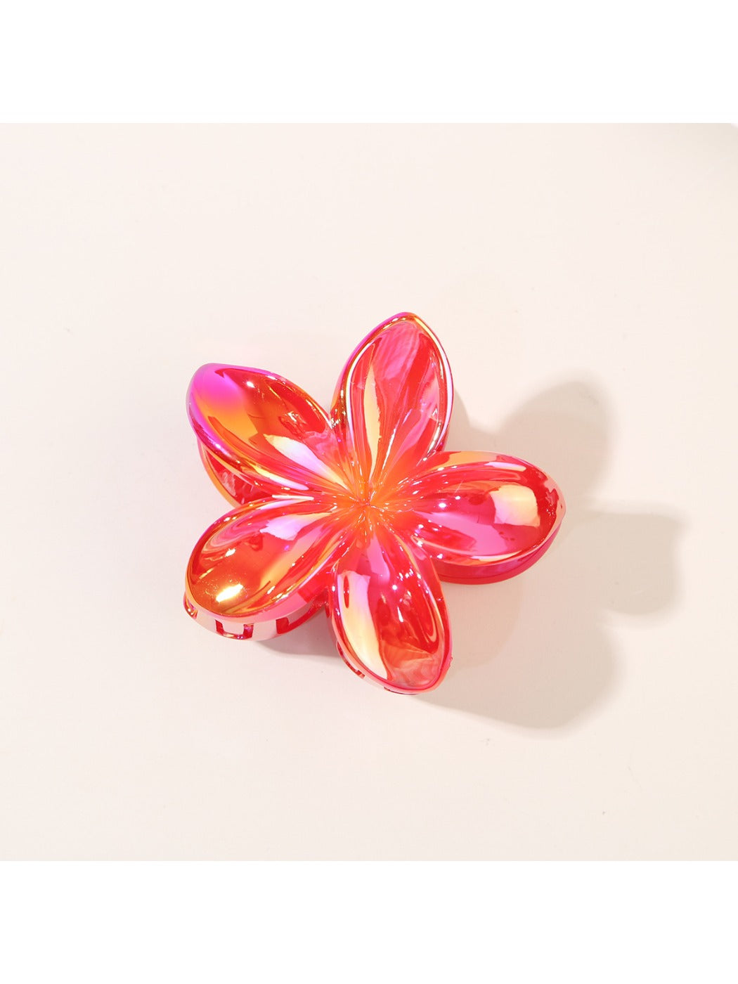 Beau - Iridescent Floral Hair Claw Clip