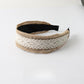 Gifty - Retro Lace Woven Wide Headband