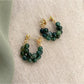 Earedge - Spring Green Botanical Earrings