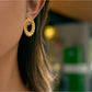 Earedge - Leaf O-Shaped Ear Studs